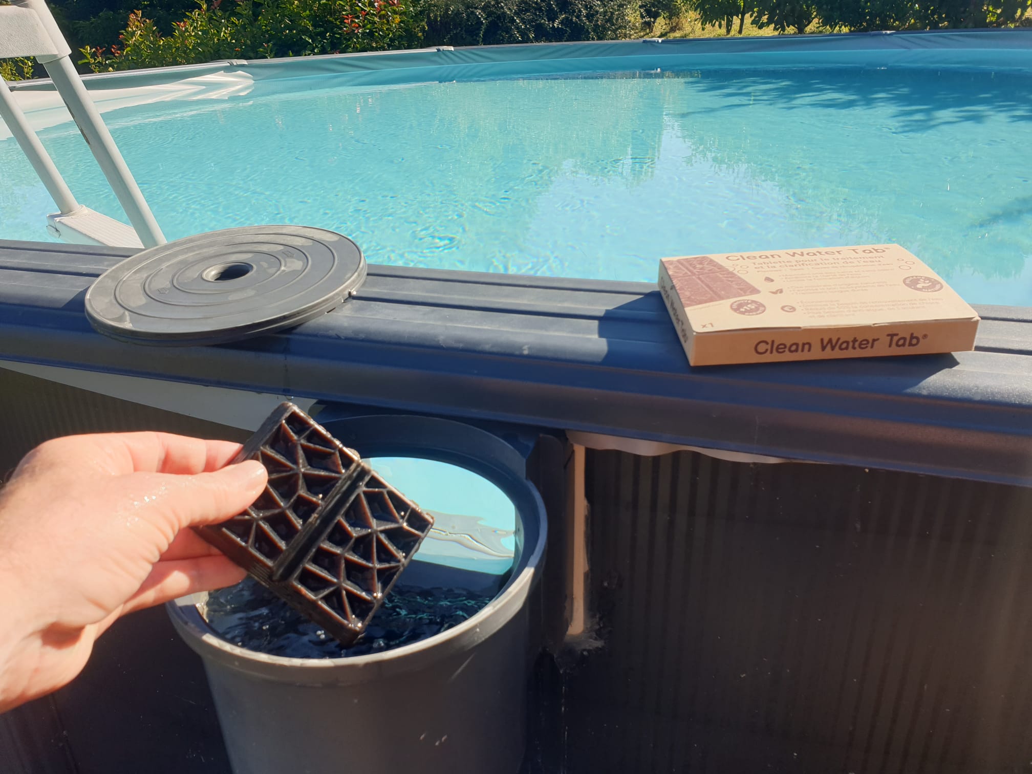 Disponible chez Cristal’in : Clean Water Tab