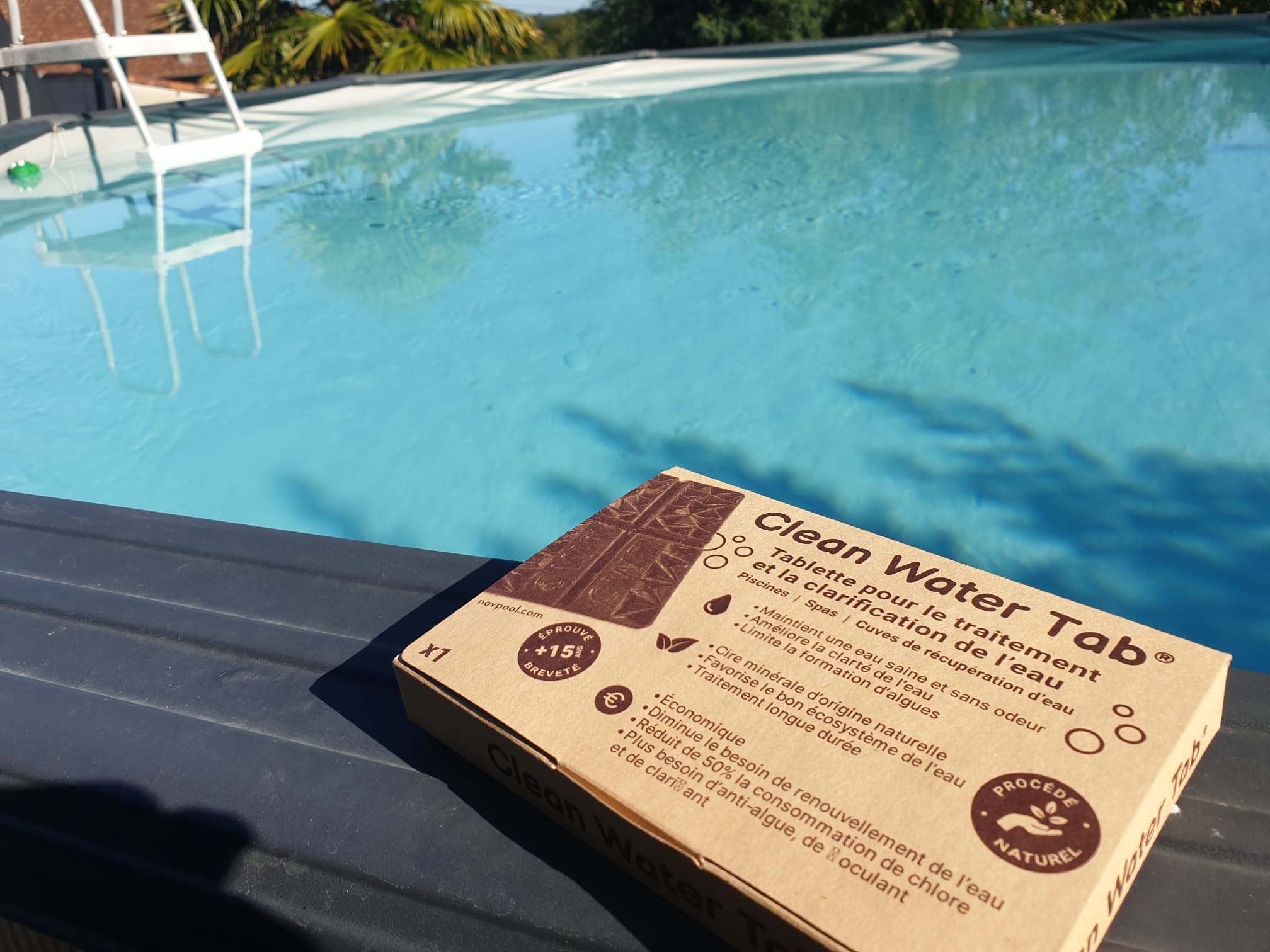 Disponible chez Cristal’in : Clean Water Tab