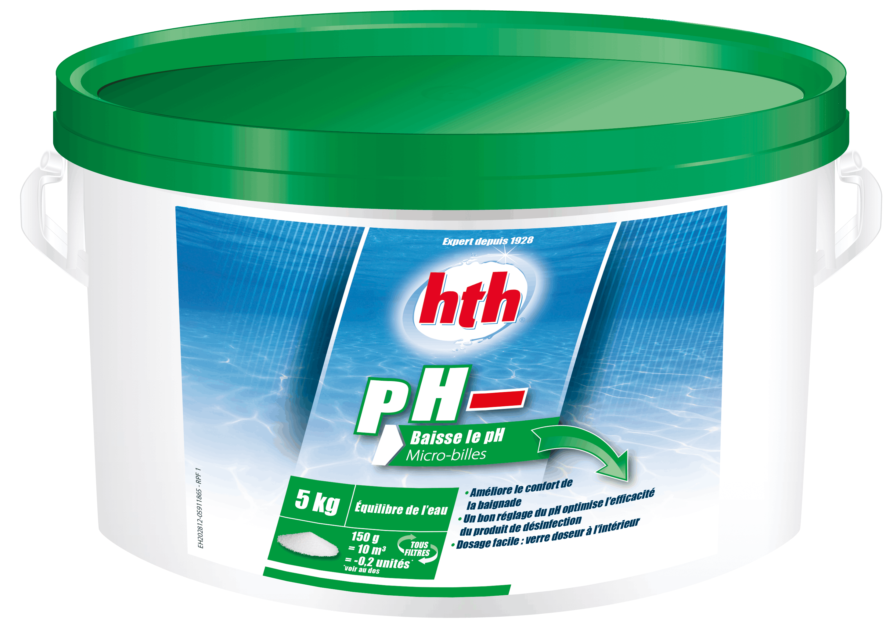 Baisse le pH Micro-billes HTH