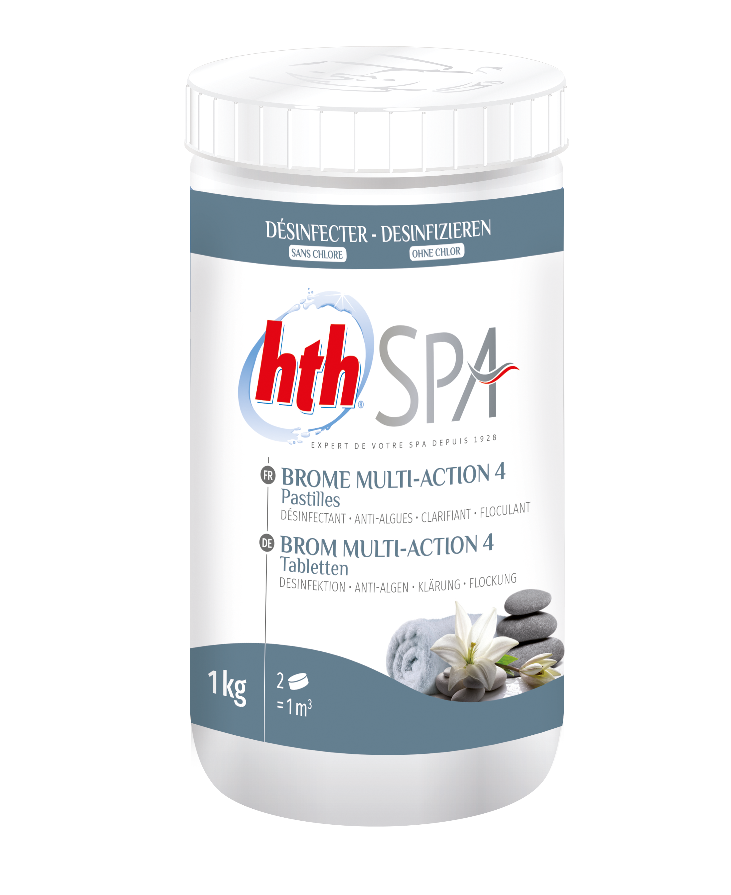 HTH SPA Bromes multi-action 4 pastilles 20g