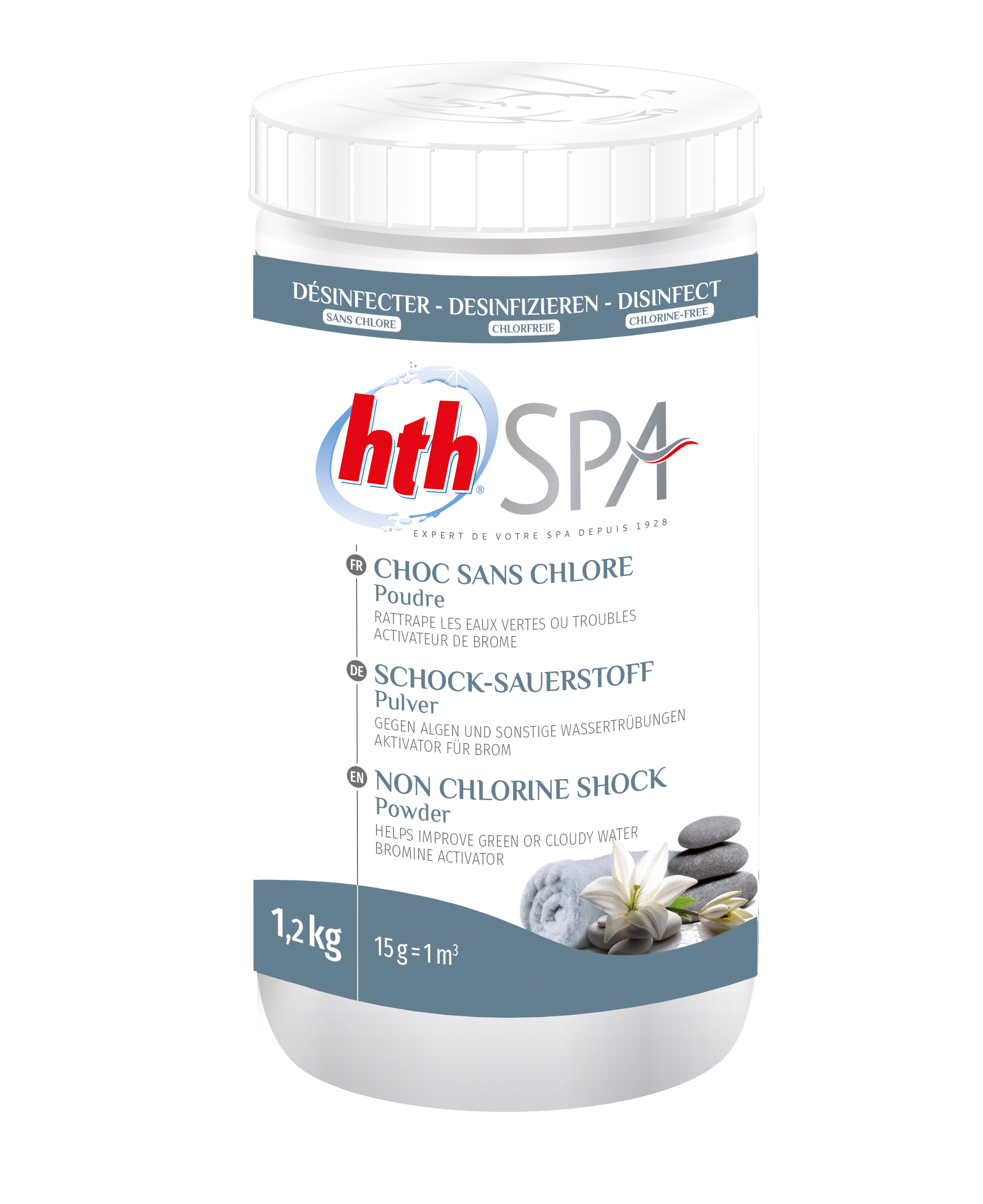 HTH SPA Choc sans chlore poudre